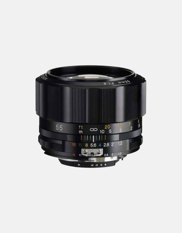 55 mm F1,2 Nokton  SL II s nero