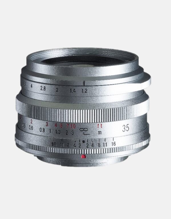 35 mm F1,2 Nokton X silver